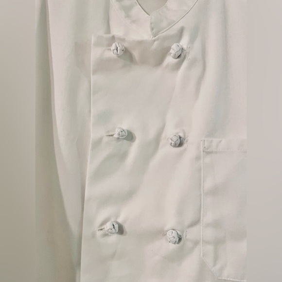 Chef Uncommon Thread Knot 10 Button Chef Coat Sz L - Picture 4 of 8